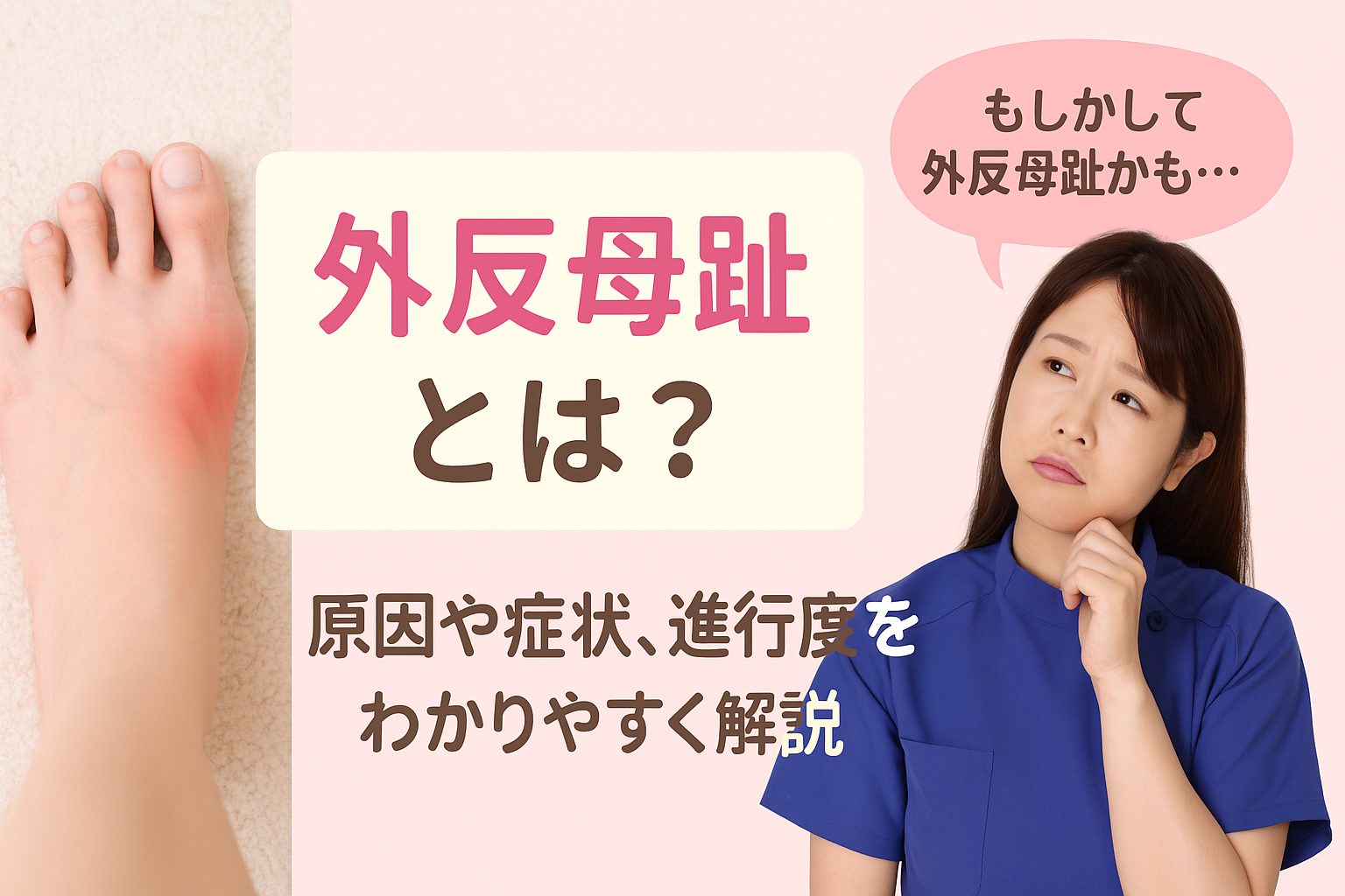 外反母趾とは何か？原因や症状、対策をやさしく解説する外反母趾専門整体院レメディの紹介画像